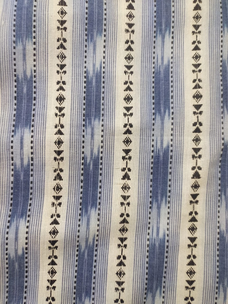 [OTA 216 (A)  : Yarn Dyed : Ikat :  Width - 54"] OTA 216 (A)