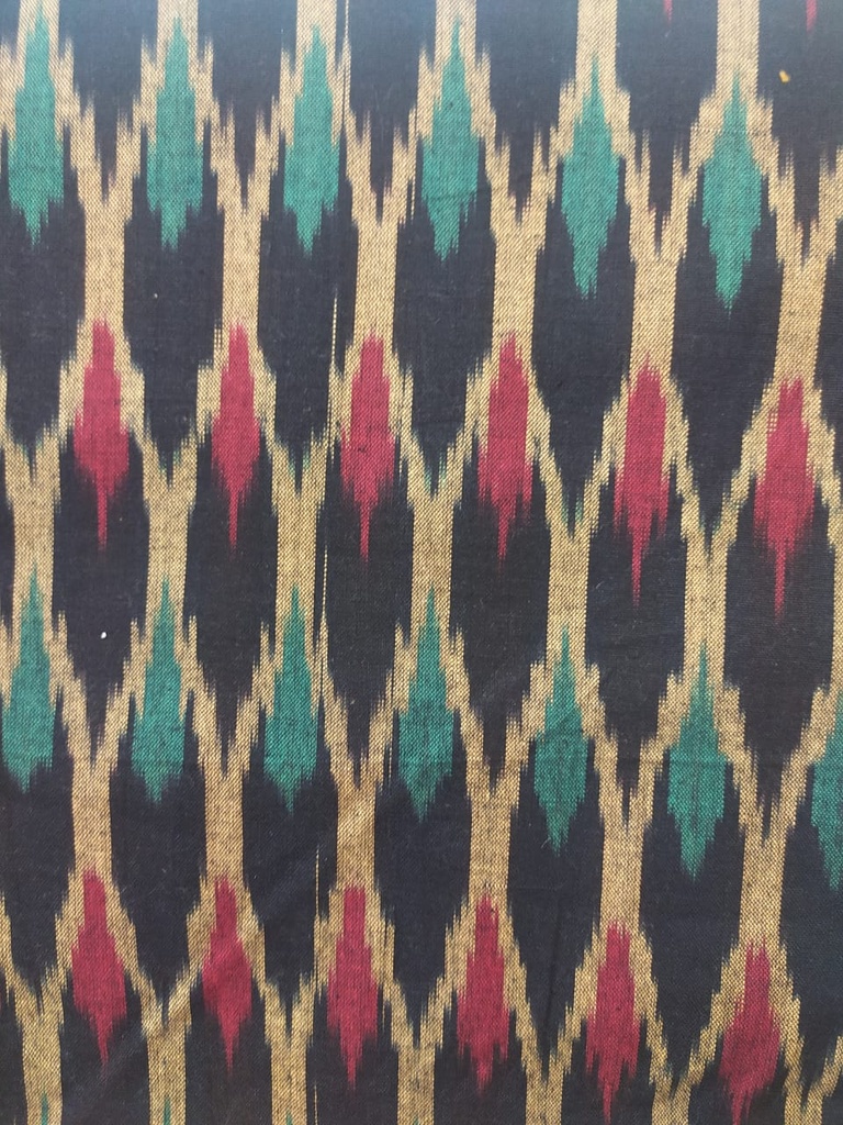 [OTA 218 (A)  : IKAT : Yarn Dyed : Width - 54"] OTA 218 (A)