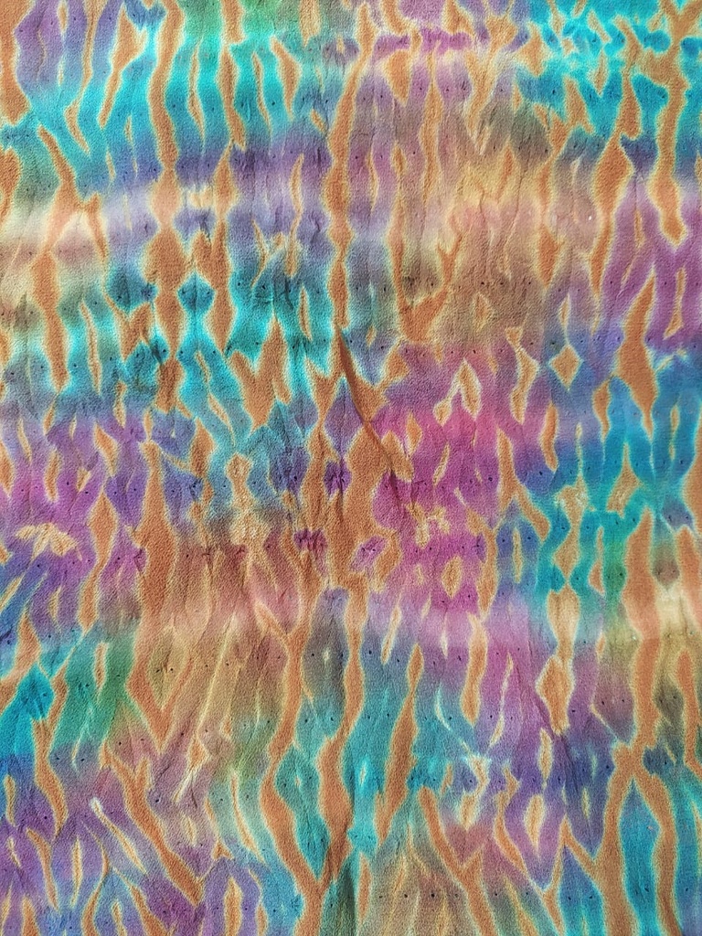 [OTA 140 (A)  :  Composition - Silk Georgette : Tie & Dye : Width - 44"] OTA 140 (A)