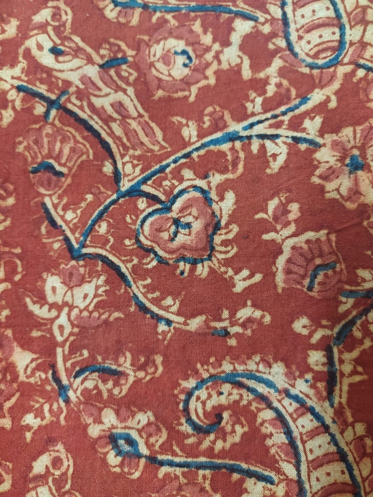 [OTA 164 (A)  :  Composition - Cotton : Kalamkari  print] OTA 164 (A)