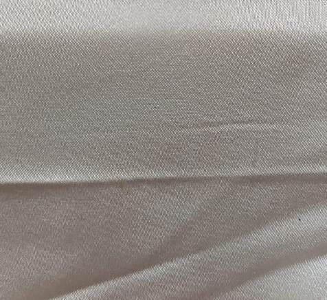 [OTA 148 (A)  : Duchess Satin , Rapier quality linear meter - New white] OTA 148 (A)