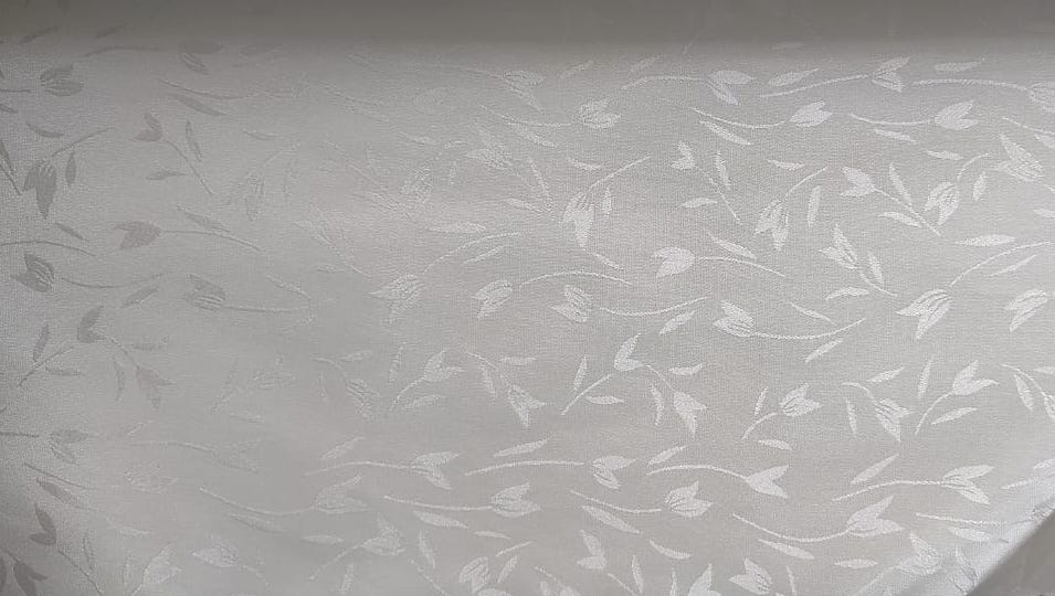 [OTA 137 (W) Fabric - Jacquard : Composition - 100 % Silk : Width - 44" : 16MM] OTA 137 (W)