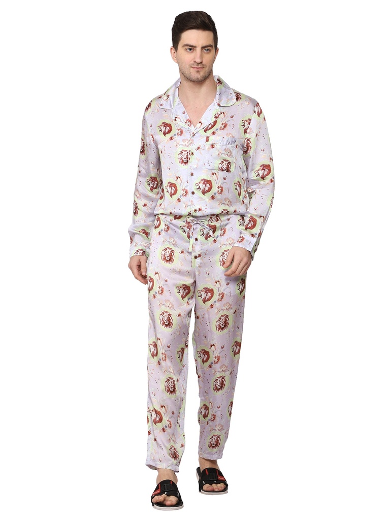 [Jasper (Men's sleepwear set)] Jasper (Lion King 1706 D, S)