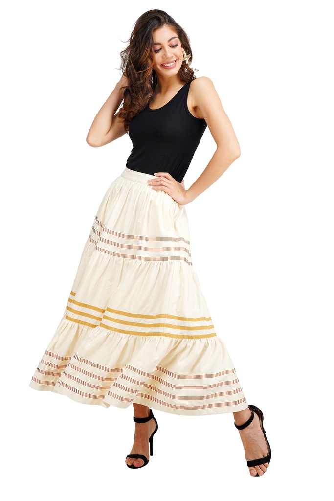 [Nevaeh - Flared Skirt] Nevaeh (CC1, L)