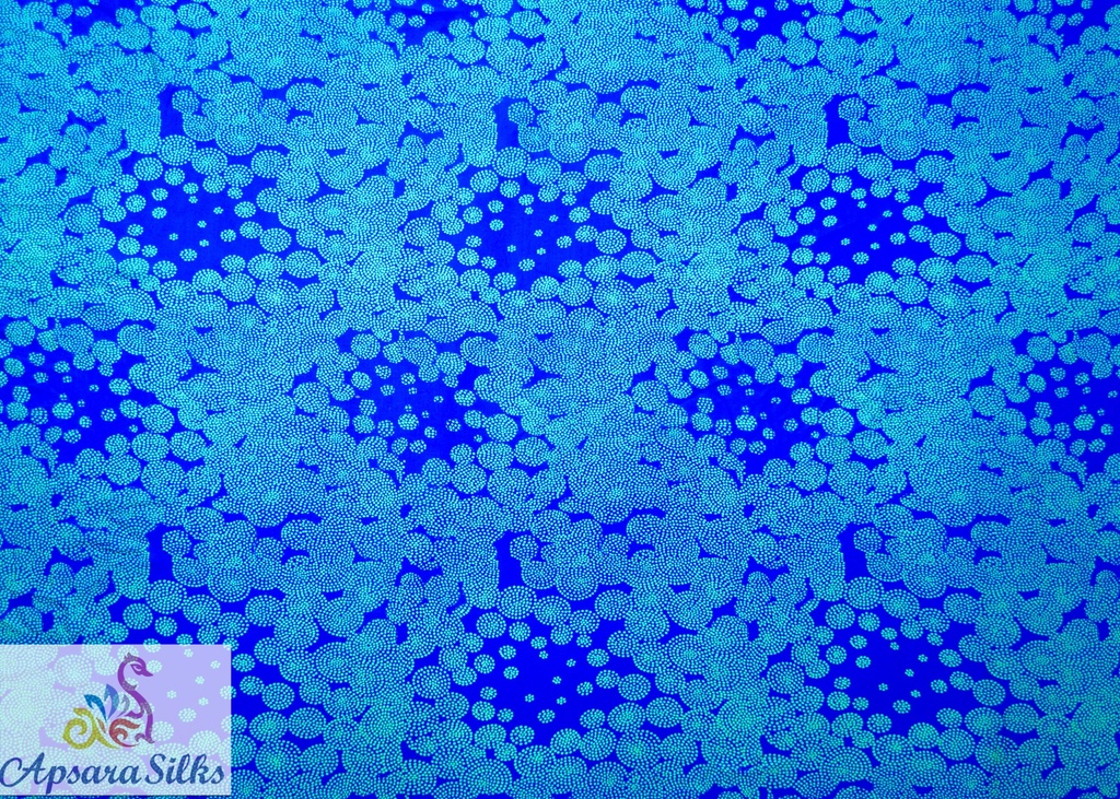 [Printed Woven Fabric 100% Silk 54" 65GSM] 301STK2018