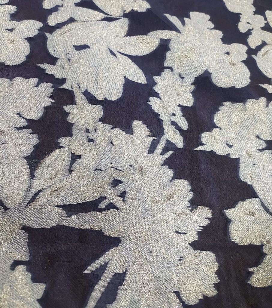 [OTA 1034 A  (JACQUARD) : Composition - 20% Metallic 80 % Poly : Width - 55/56" : P.M.L - 105] OTA 1034 (A)
