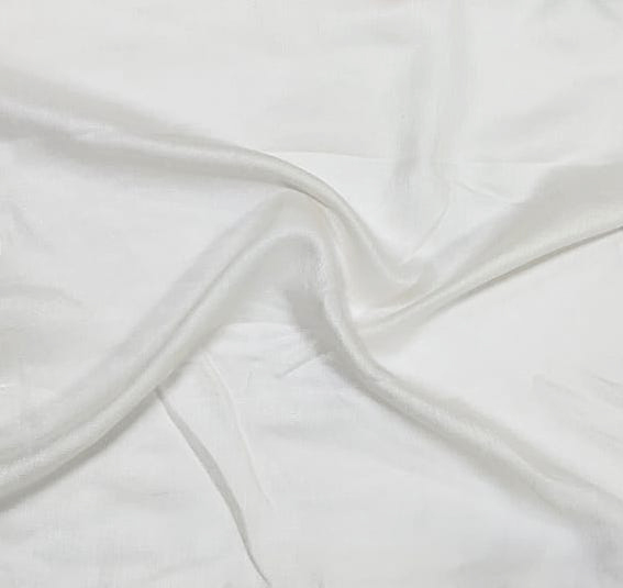 [ROSEMARY 54” DYED - Bright White] ROSEMARY 54” DYED (Bright White)