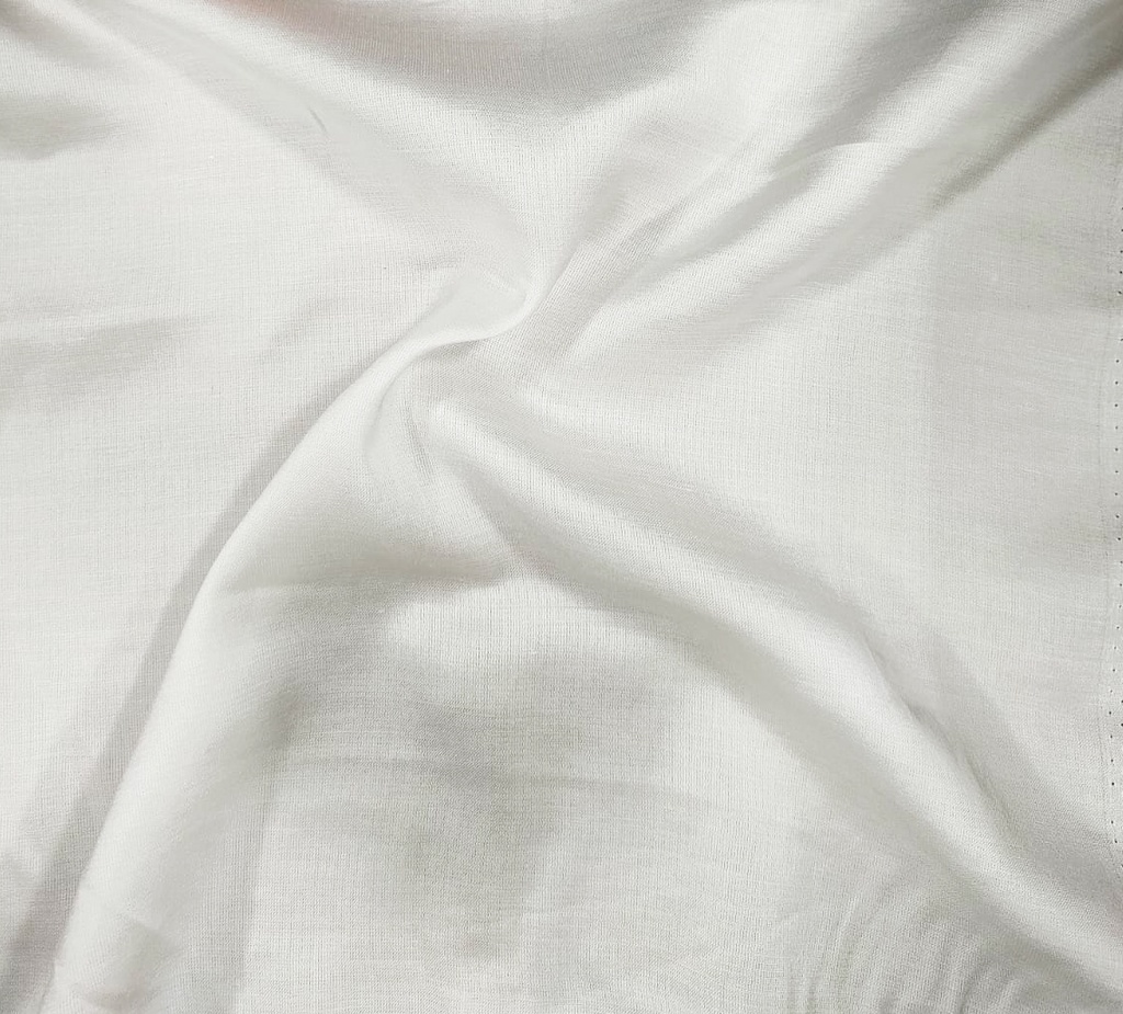 [POINSETTIA 54” Dyed - Bright White] POINSETTIA 54” Dyed (Bright White)