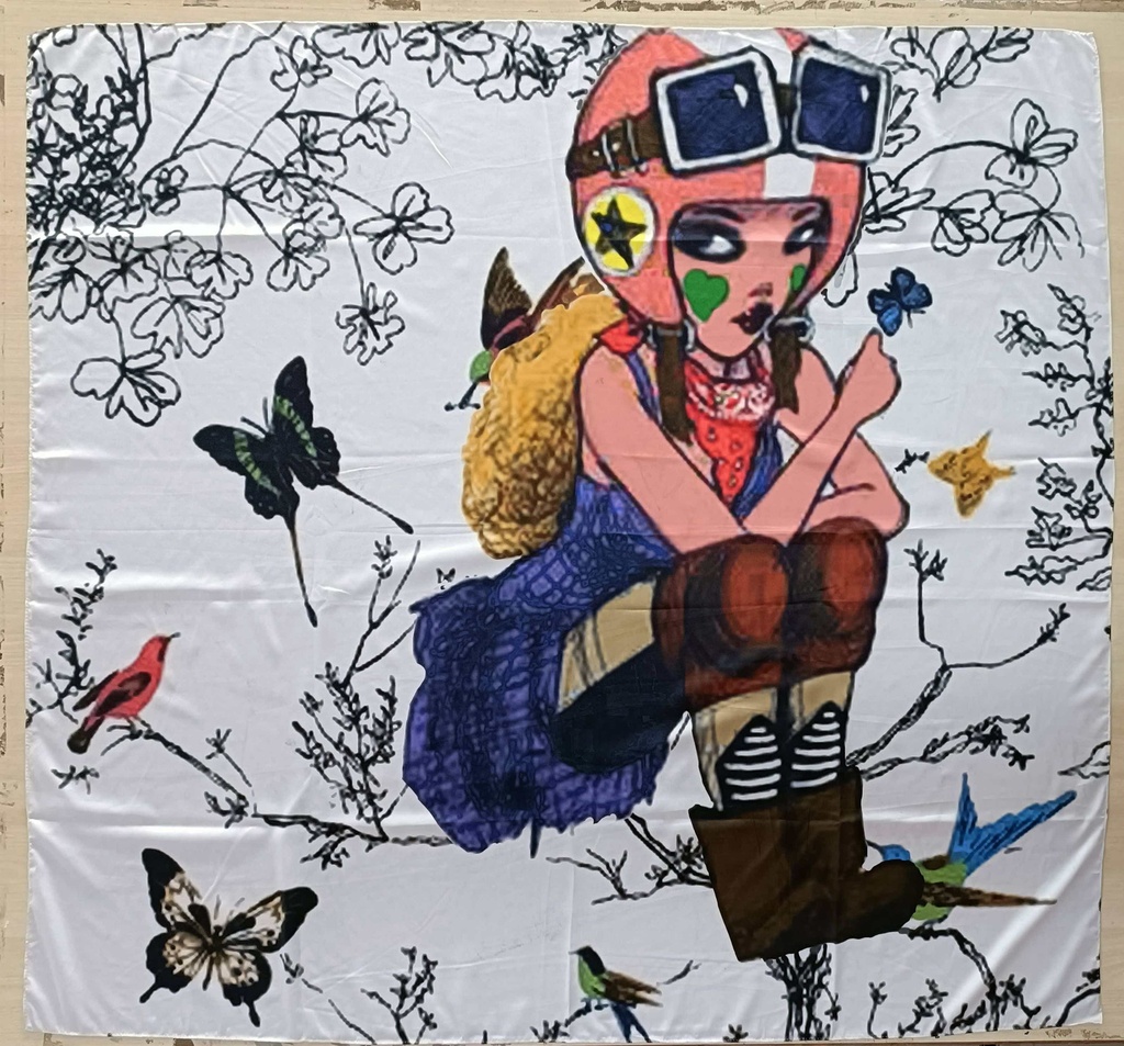 91B228 Scarf 44" x 52"