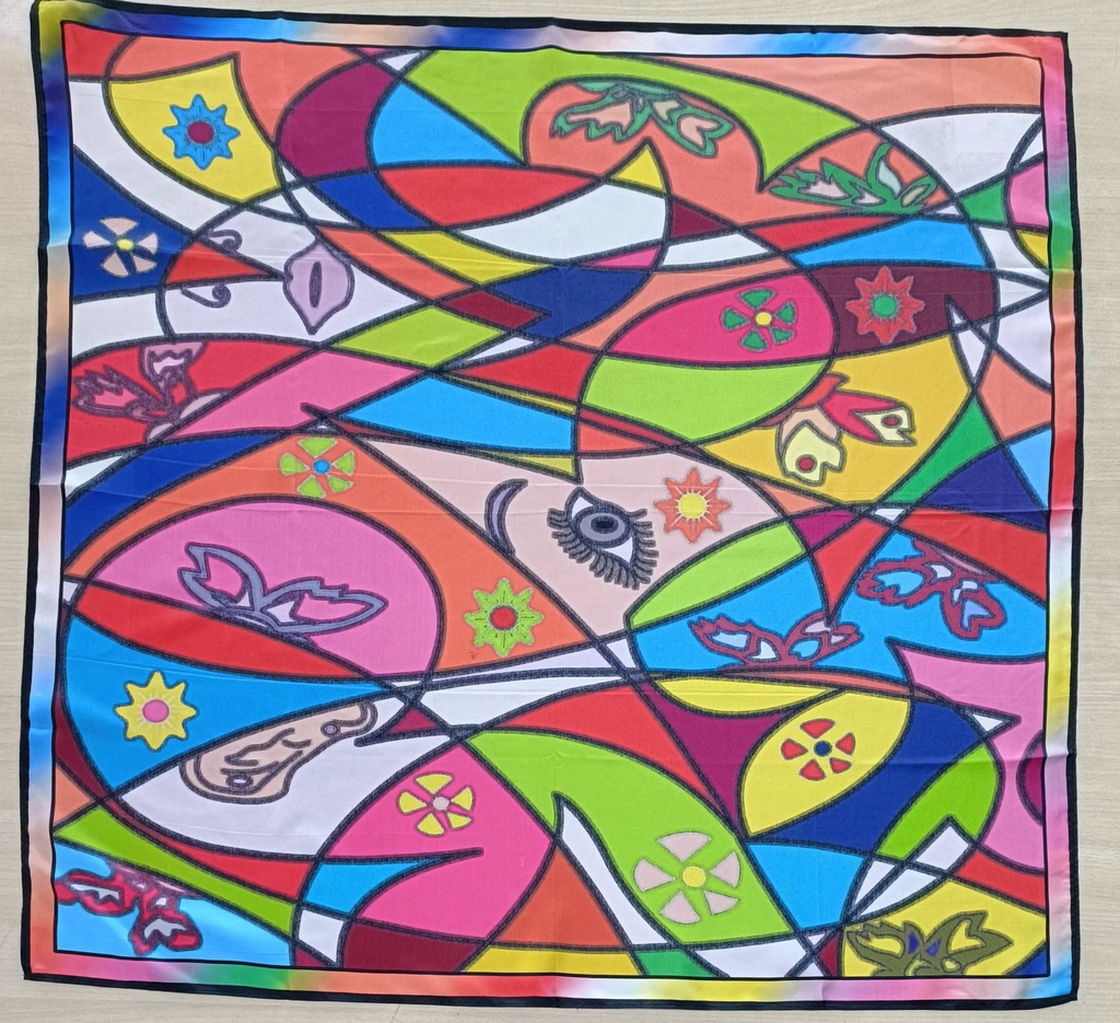 91B236 Scarf 91cm x 93cm