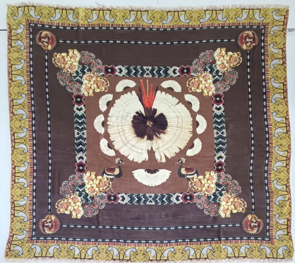 91B79 Scarf 130cm x 130cm