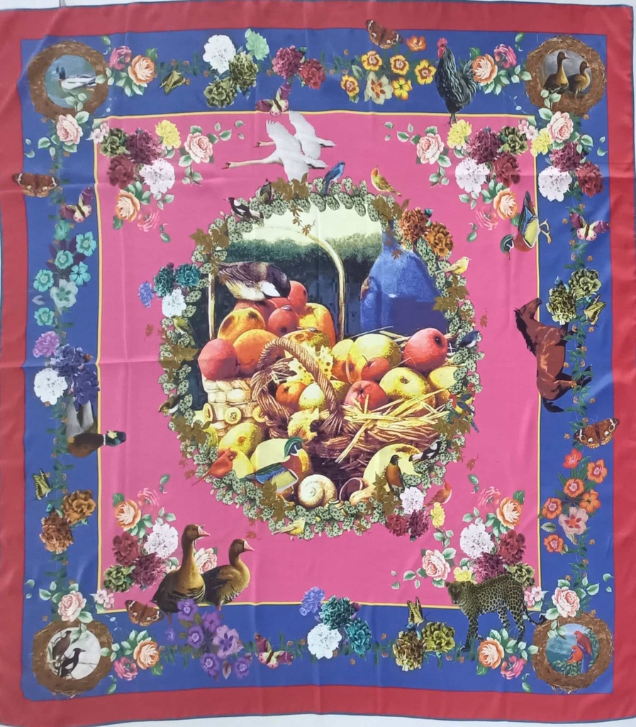 91B89 Scarf 130cm x 130cm