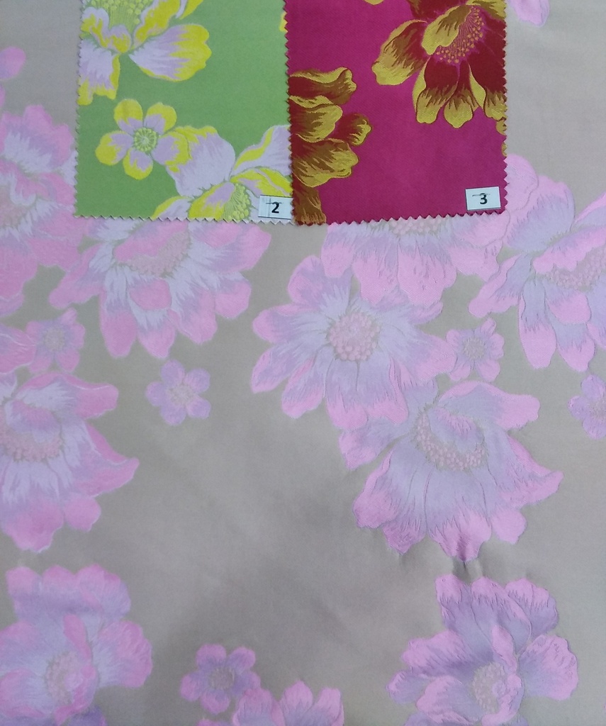 [CH 411(1) 100% POLYESTER (226 GLM) (144 CMS)  (JACQUARD)] CH 411 (1)