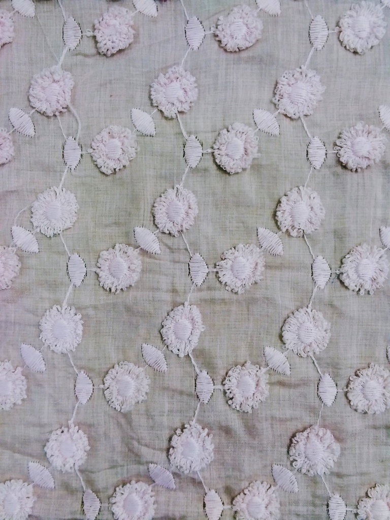 [CH 284(2) 100% POLYESTER (238 GLM) (127 CMS) (Embroidery)] CH 284 (2)