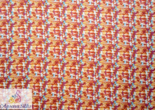 [Printed Woven Fabric 100% Polyester 58" 85GSM] 363STK2018
