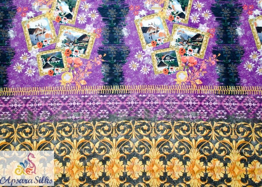 [Printed Woven Fabric 100% Cotton 45" 110GSM] 366STK2018