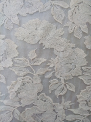 [CH 265 100% SILK (Width: F/W-50/52", C/W-44/46") (150 GLM) (Embroidery)] CH 265