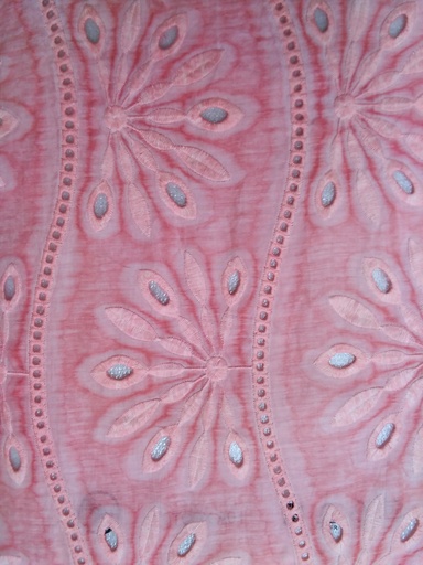 [CH 226, Yarn 100% COTTON, Ground 30% SILK 70% COTTON  (ABT 135 GLM) (48/50") (Embroidery)] CH 226