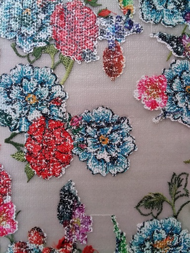 [CH 207 (Width 48") (Sequence Embroidery)] CH 207