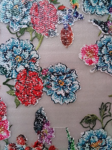 [CH 207 (Width 48") (Sequence Embroidery)] CH 207