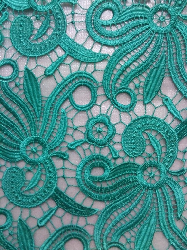 [CH 111 100% POLYESTER SILK MILK (120-125 CMS) (Lace)] CH 111