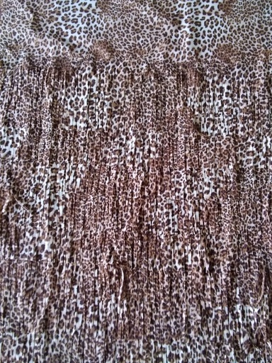 [CH 242,100% POLYESTER ( 330 GLM)(126 CMS) (Fringe)] CH 242