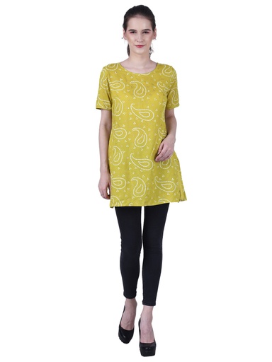 Bandhej Short A-Line Kurta