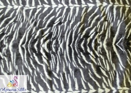 [Printed Woven Fabric Silk Wool Blend 54" 100GSM] 441STK2018