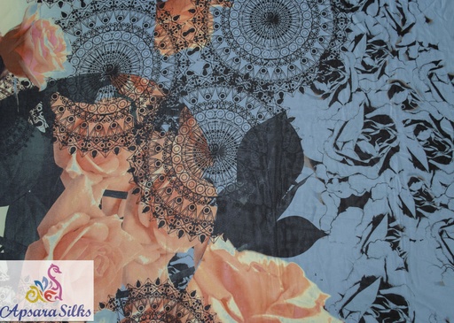 [Printed Woven Fabric 100% Polyester 58" 65GSM] 452STK2018