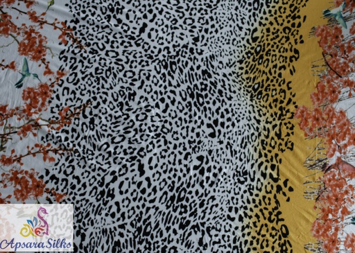 [Printed Knitted Fabric 94% Cotton 6% Spandex 58" 130GSM] 460STK2018