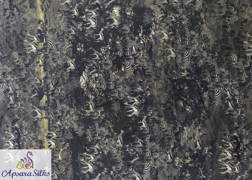 [Printed Woven Fabric 100% Silk 54" 55GSM] 519STK2018