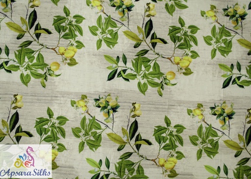 [Printed Woven Fabric 100% Viscose 58" 300 GSM] 372 STK2018