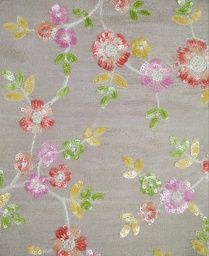 [OTA 773 Composition - 100% Viscose - Chinnon - Colour Embroidery (Width - 43&quot;) (155 GSM)] OTA 773