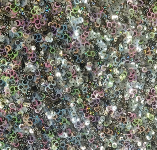 [OTA 818 - Composition - 80% Nylon, 20% Polyester - Sequins (Width - 127cms)] OTA 818