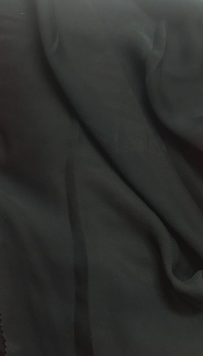 [OTA 232 : Black double Georgette water repellent] OTA 232