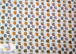 [Printed Woven Fabric 100% Silk 55" 70GSM] 60STK2018
