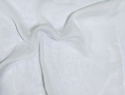 [Flat chiffon 6mm 26 GSM 100%] GARDENIA 6 44" Dyed