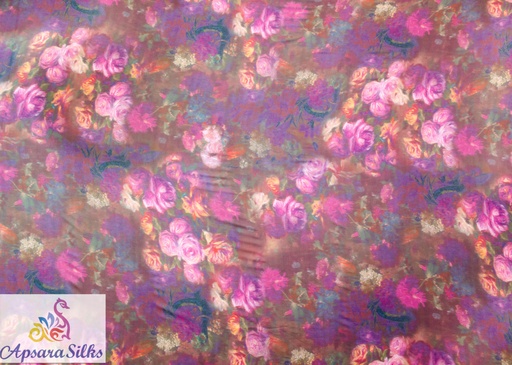 [Printed Woven Fabric Silk Blend 58" 52GSM] 140STK2018