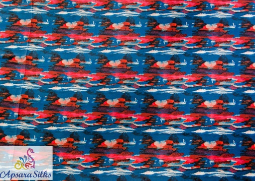 [Printed Woven Fabric 100% Polyester 58" 85GSM] 164STK2018