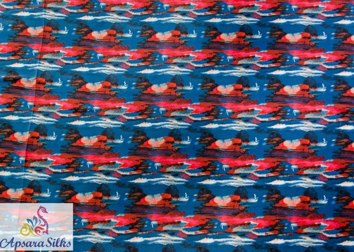 [Printed Woven Fabric 100% Polyester 58" 85GSM] 164STK2018