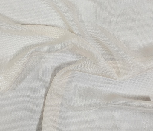 [Check chiffon 8mm 35 GSM 100% SILK] SUNFLOWER 8 54" Dyed