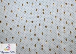 [Printed Woven Fabric Silk Cotton Blend 55" 60GSM] 180STK2018