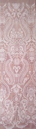 [CH 422, Base 100% Polyester, Emb 100% Cotton, Width 47"/48",  220 GSM, Off White] CH 422