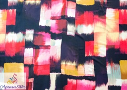 [Printed Woven Fabric Silk Wool Blend 51" 120GSM] 254STK2018