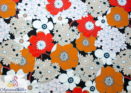 [Printed Woven Fabric 100% Cotton 58" 109GSM] 262STK2018