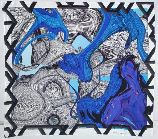 91B105 Scarf 130cm x 130cm
