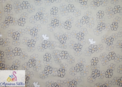 [Printed Woven Fabric 100% Silk 54" 26GSM] 267STK2018