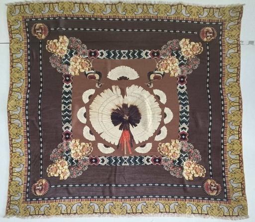 91B106 Scarf 130cm x 130cm