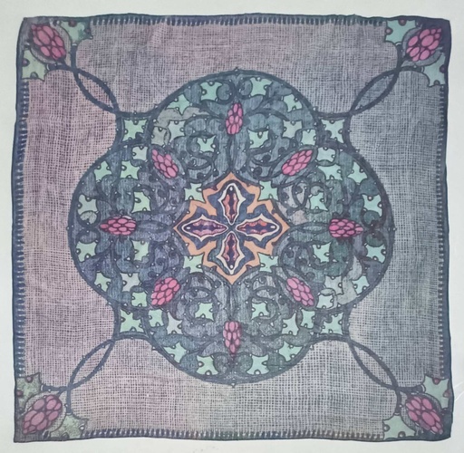 91B136 Scarf 90cm x 90cm