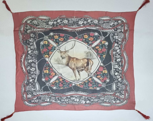 91B143 Scarf 130cm x 130cm